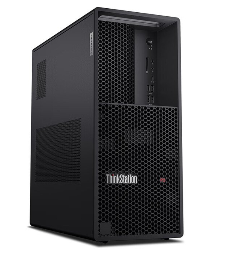 联想/LENOVO P3 台式计算机 14代i9-14900K 24核3.2-5.8G 32G/1T固+2T/RTX5060Ti-16G